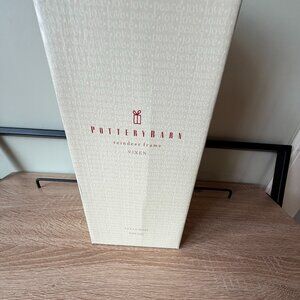 silver plated reindeer frame, place cards/photo frame